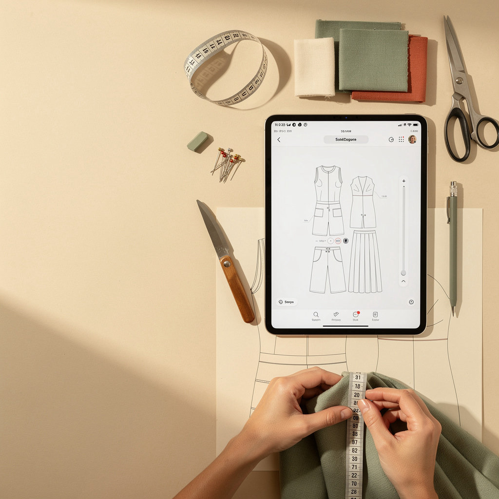 Seamless Symphony custom sewing pattern design and personalized fit consultation