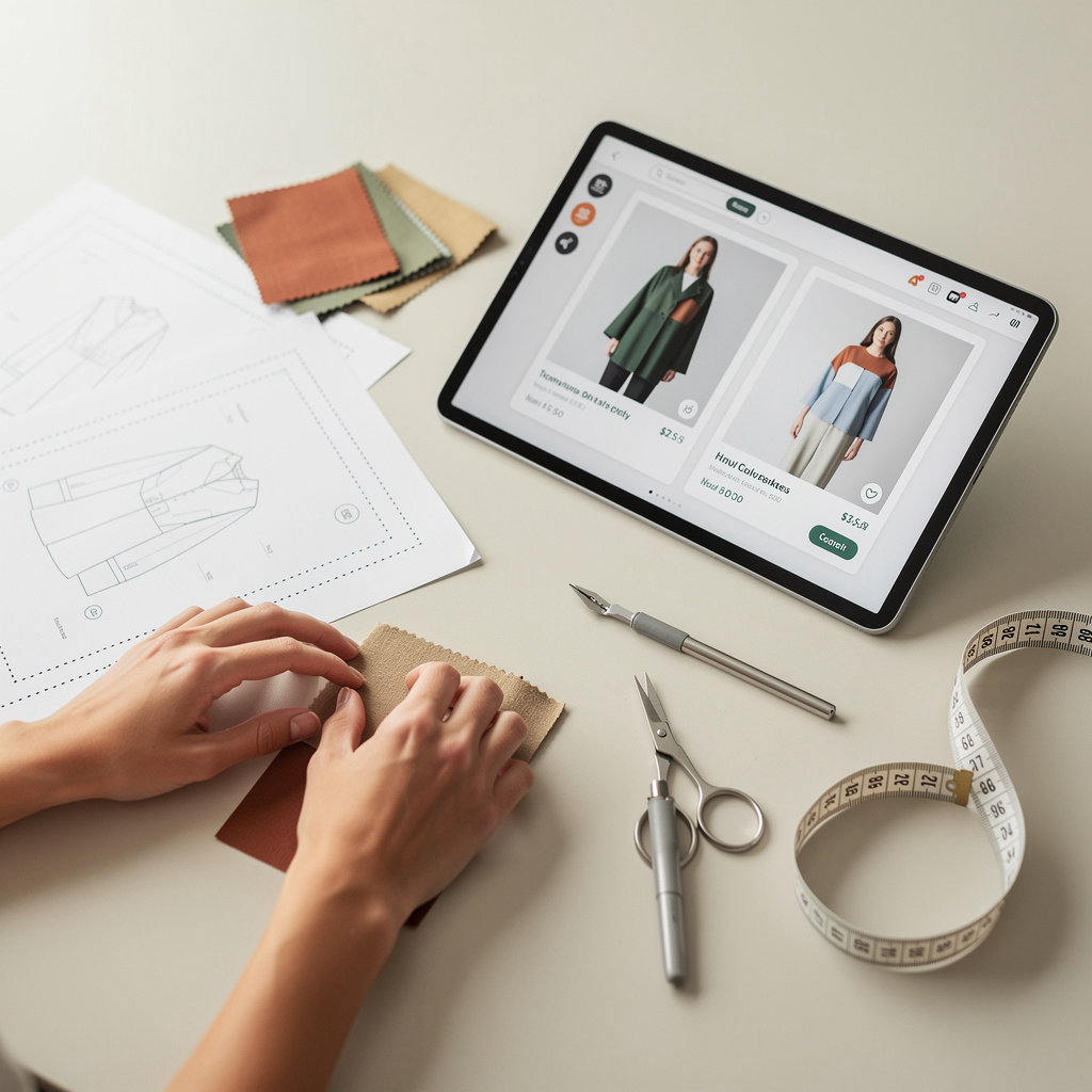 Seamless Symphony modern sewing pattern designs for contemporary sewists